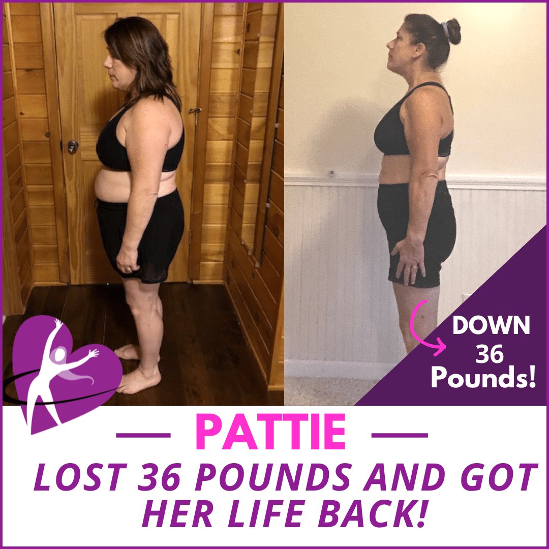 how Pattie lost 36 pounds and gained her life back